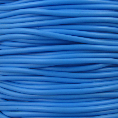 Tondino PVC - ø 2 mm - 100mt Azzurro